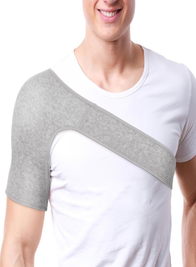 YARNOW Shoulder Support Brace for Men and Women, M, Adjustable Shoulder Compression Sleeve for Pain Relief and Injury Prevention in Sports - Image 1