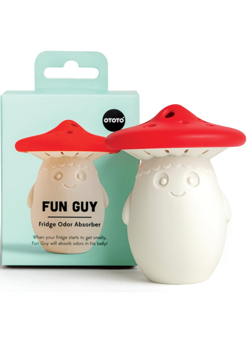 OTOTO Fridge Deodorizer by OTOTO  Baking Soda Fridge Refrigerator Deodorizer Baking Soda Odor Absorber Cute Gifts Cute Kitchen Mushroom 