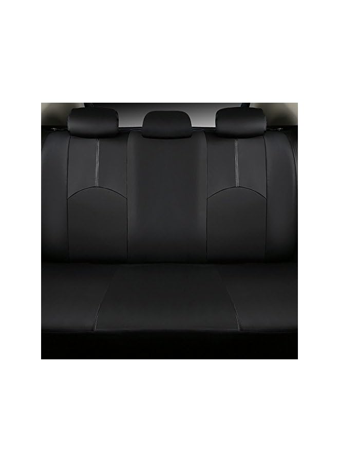 PROMASS Pieces Set Luxury PU Leather Car Universal Car Seat Covers Automotive Seat Covers All The Year Round Fine-quality  - Image 3