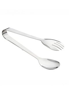 BLACKSTONE Set of 2 Stainless Steel Salad Tongs Durable Salad Server Tongs JS113  - Image 3