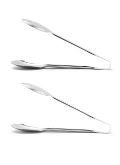 BLACKSTONE Set of 2 Stainless Steel Salad Tongs Durable Salad Server Tongs JS113  - Image 4