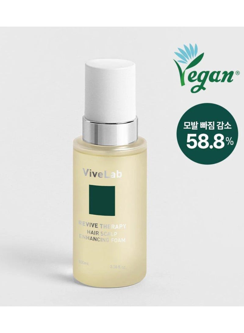 ViveLab Revive Therapy Hair Scalp Enhancing Foam Contains 11 Patented Ingrediented 100 ml - Image 1