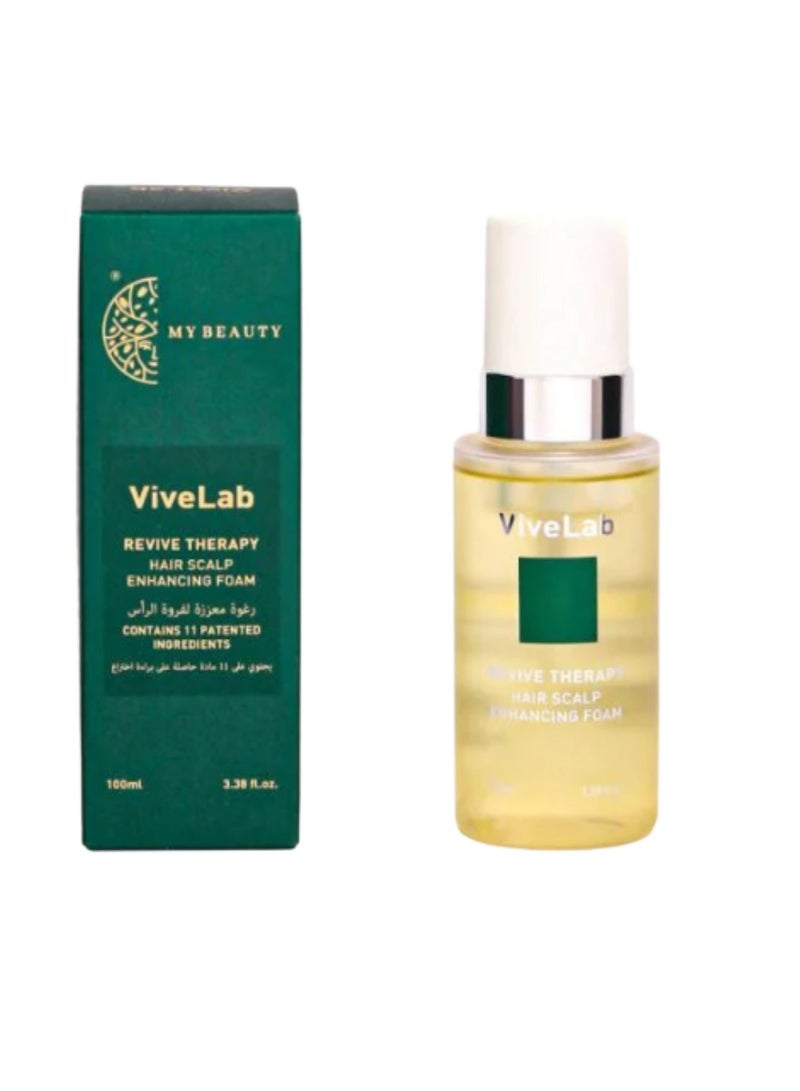ViveLab Revive Therapy Hair Scalp Enhancing Foam Contains 11 Patented Ingrediented 100 ml - Image 4