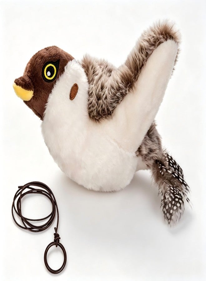 Interactive Flapping Penguin Pet Toy with Chirp Sound, Hanging & Placeable Plush Toy for Cats Dogs, Relieve Boredom Prevent Furniture Scratches - Image 4