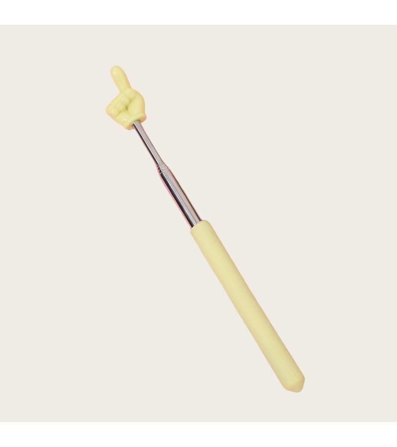 Black And White Retractable Teacher Pointer Telescopic Classroom Supplies - Image 4