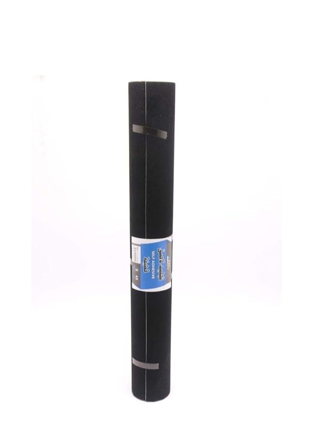 SBC Adhesive Roll Black 45cm x 5 Yard - Image 1