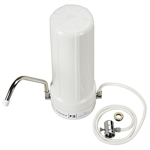 Home Master TMJRF2 Jr F2 Multi-Stage Countertop Water Filter System, 500 gallon Replaceable, Filters Fluoride Chlorine Chemicals Pesticides and more up to 93% - Image 1