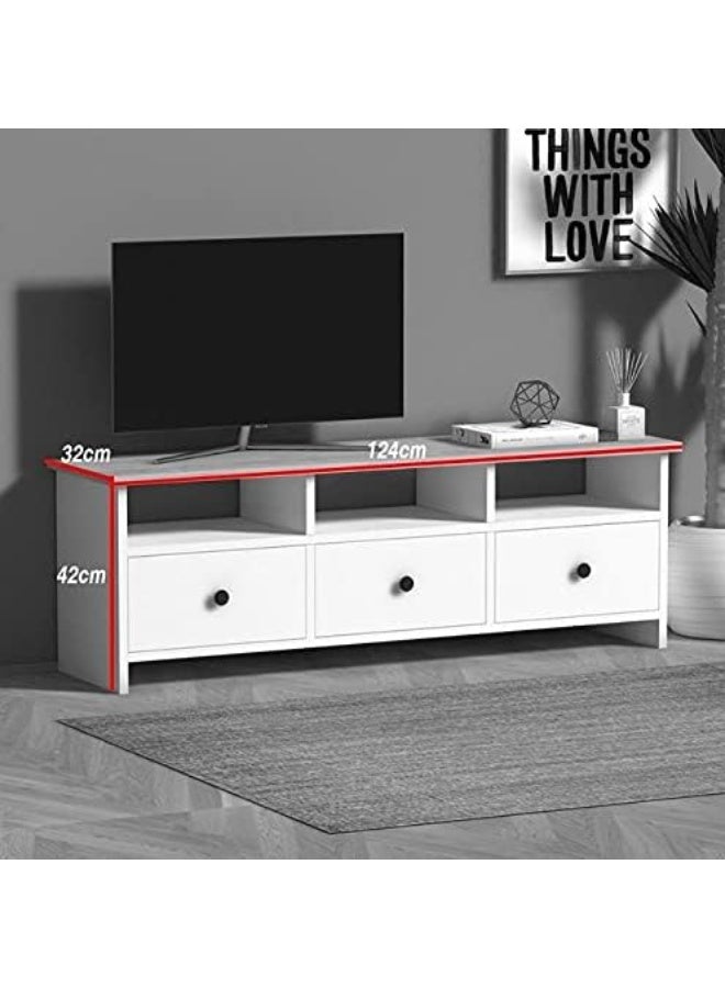 Ifurniture Multi TV Unit - White - Image 4