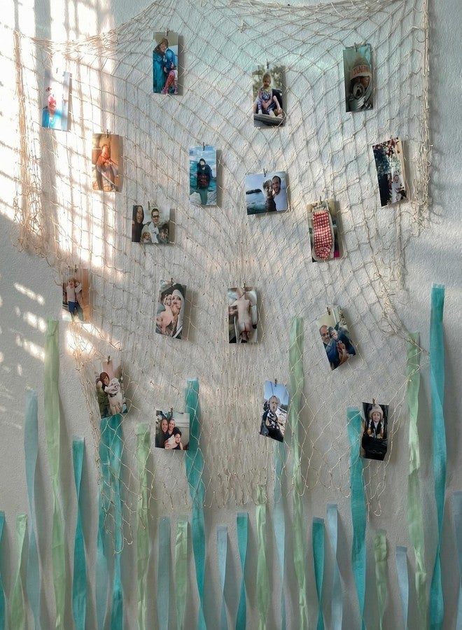 Gejoy 155 Pcs Under The Sea Party Decortion Blue Mermaid Decoration Clear Bubble Birthday Decor with 2 3 4 Inch Bubble Ball Inflator Paper Streamers Fishing Net and Line Ocean Decor for Birthday Party - Image 2