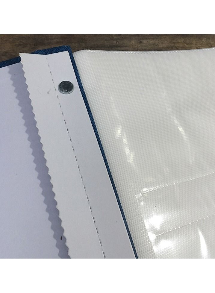 200 Pockets Foil Stamping Photo Album for 6 Inches Photos Portable Photo Album for Family Wedding Boys Girls