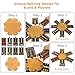 plusvivo Marble Board GameWooden Board Game for 68 PlayersPortable Design Marble Game with 32 Marbles 16 Dice Family Game Night Gift for Kids Adults - Image 4