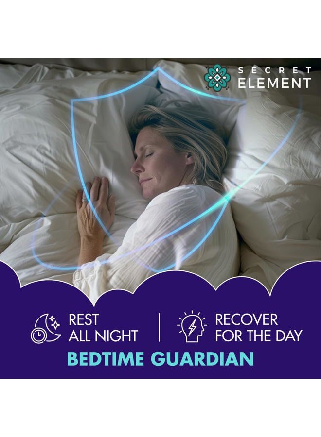 SECRET ELEMENT Magnesium Glycinate 500MG Capsules, Magnesium Supplement for Adults & Kids with Kava Kava, High Absorption, Vegan & Non-GMO, 120 Capsules, Pack of 2 - Image 3