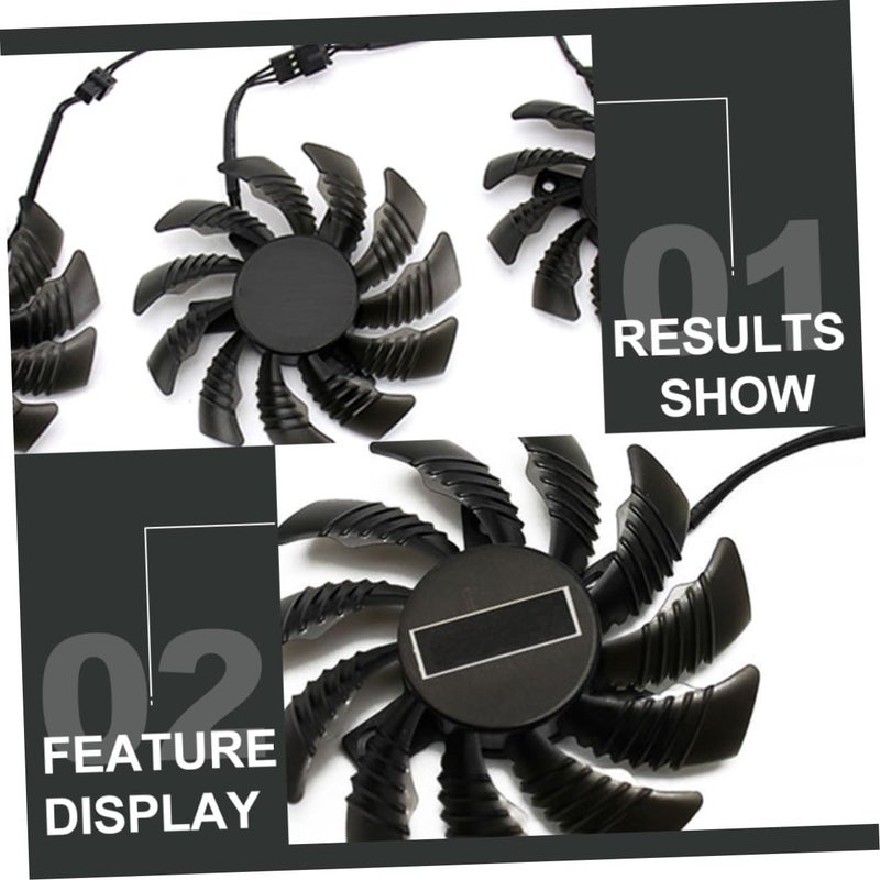 75mm GPU Cooling Fan Replacement for Graphic Card Pld08010s12h PC Internal Component Air Cooler - Image 4