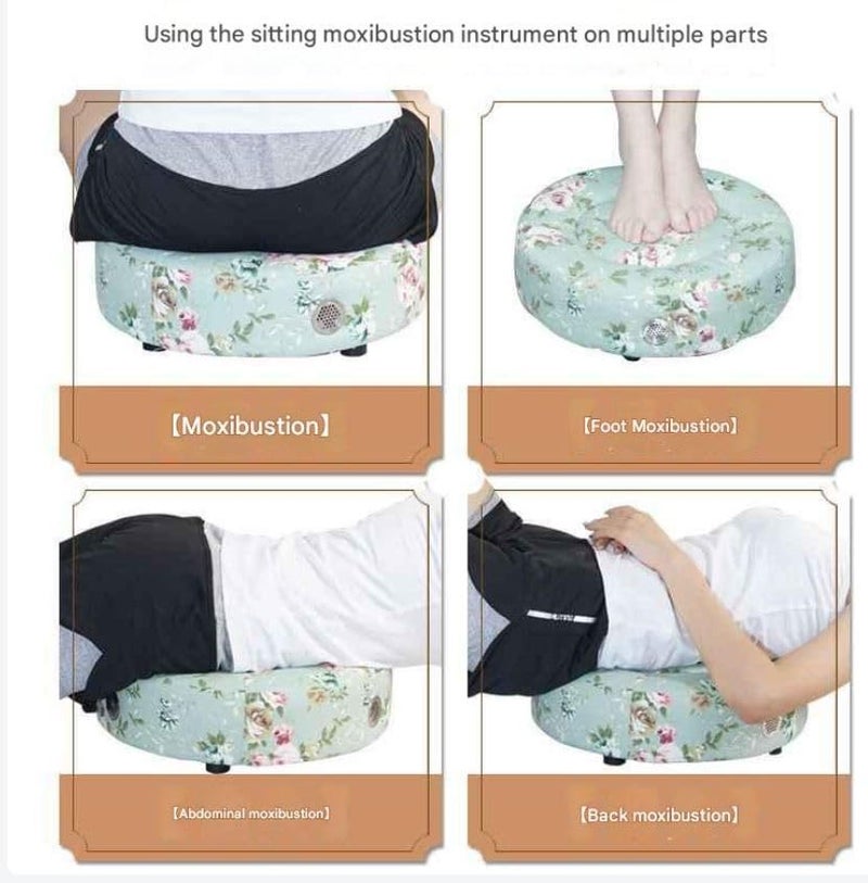 Furret Moxibustion futon cushion sitting moxibustion instrument fumigator household moxibustion instrument hip cushion instrument stool seat a generation of hair - Image 3