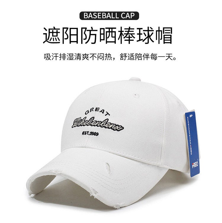 NY&LA Baseball Cap Embroidered Sports Sun Hat Cotton - Image 2