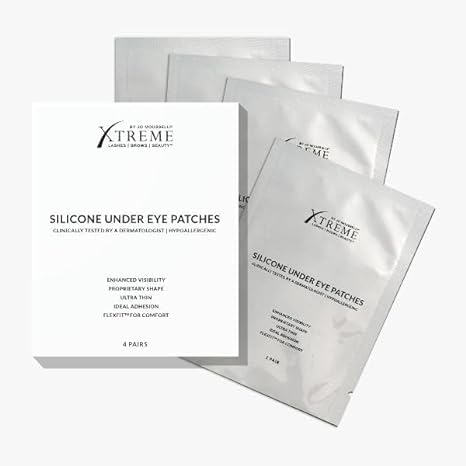 Xtreme Lashes Hypoallergenic Silicone Matte Under Eye Gel Patches 4 Pairs - Image 1