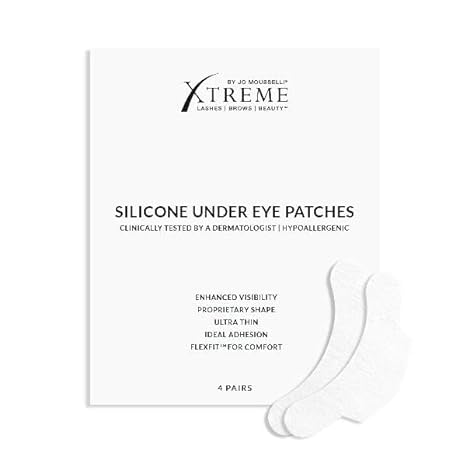 Xtreme Lashes Hypoallergenic Silicone Matte Under Eye Gel Patches 4 Pairs - Image 3