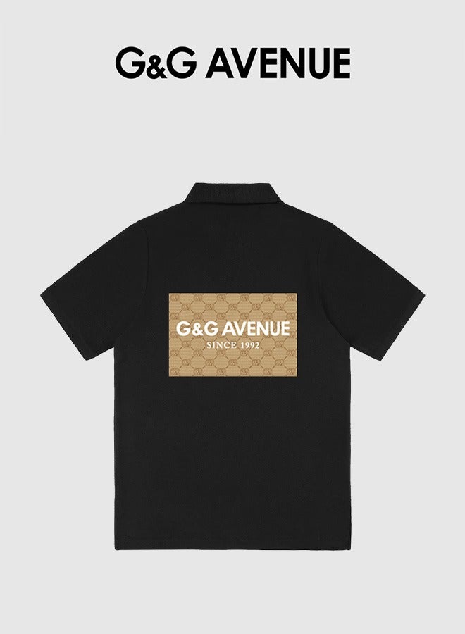 G&G AVENUE Men's Polo Shirt Quick Dry Performance Short Sleeve Tactical Shirts Pique Jersey Golf Shirt  - Image 1