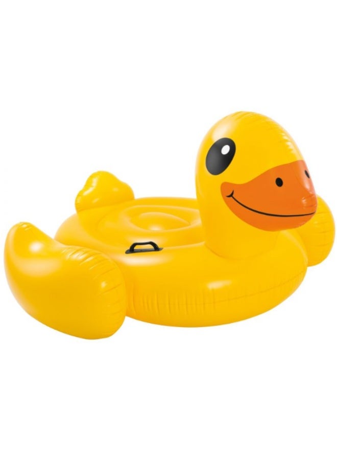 Intex Yellow Duck Ride-On Inflatable Float for Ages 3+ - Image 5