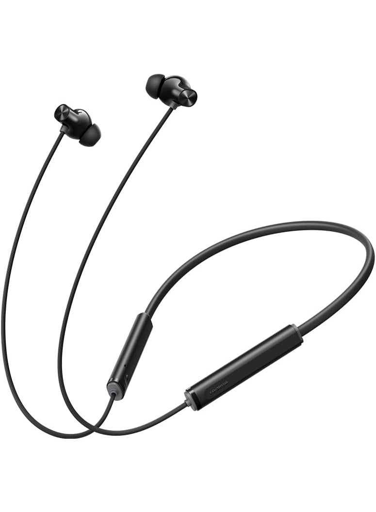 realme Buds Wireless 5 ANC Neckband Earphones with 50dB Active Noise Cancellation, 38H Playback, 360° Spatial Audio, IP55 Water Resistant, Bluetooth 5.4, Dual Device Connectivity Midnight black - Image 1