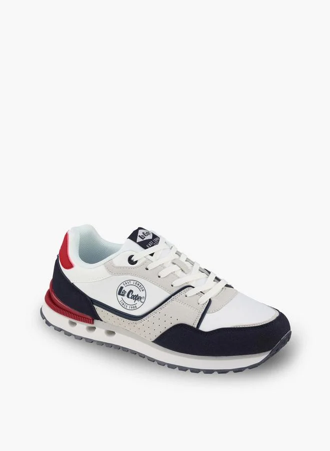 لي كوبر Men Colourblock Lace-Up Ankle Sneakers