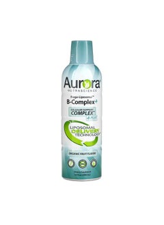 Aurora Nutrascience MegaLiposomal BComplex+ Organic Fruit 16 fl oz 480 ml  - Image 1