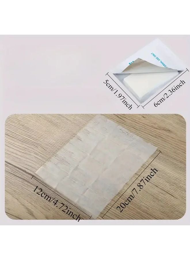 10 قطع من مناديل الصابون المعبأة بشكل فردي، محمولة من القماش غير المنسوج للسفر - Image 4