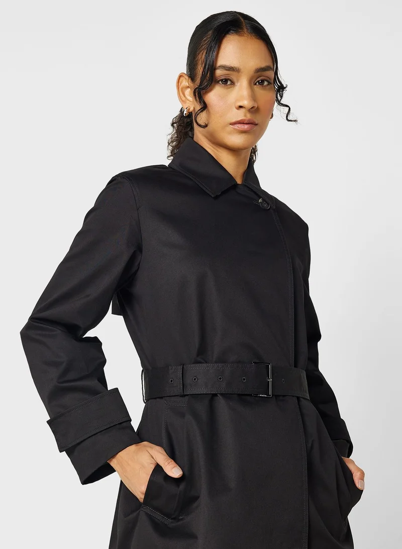 CALVIN KLEIN Longline Trench Coat