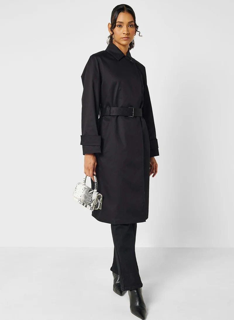 CALVIN KLEIN Longline Trench Coat