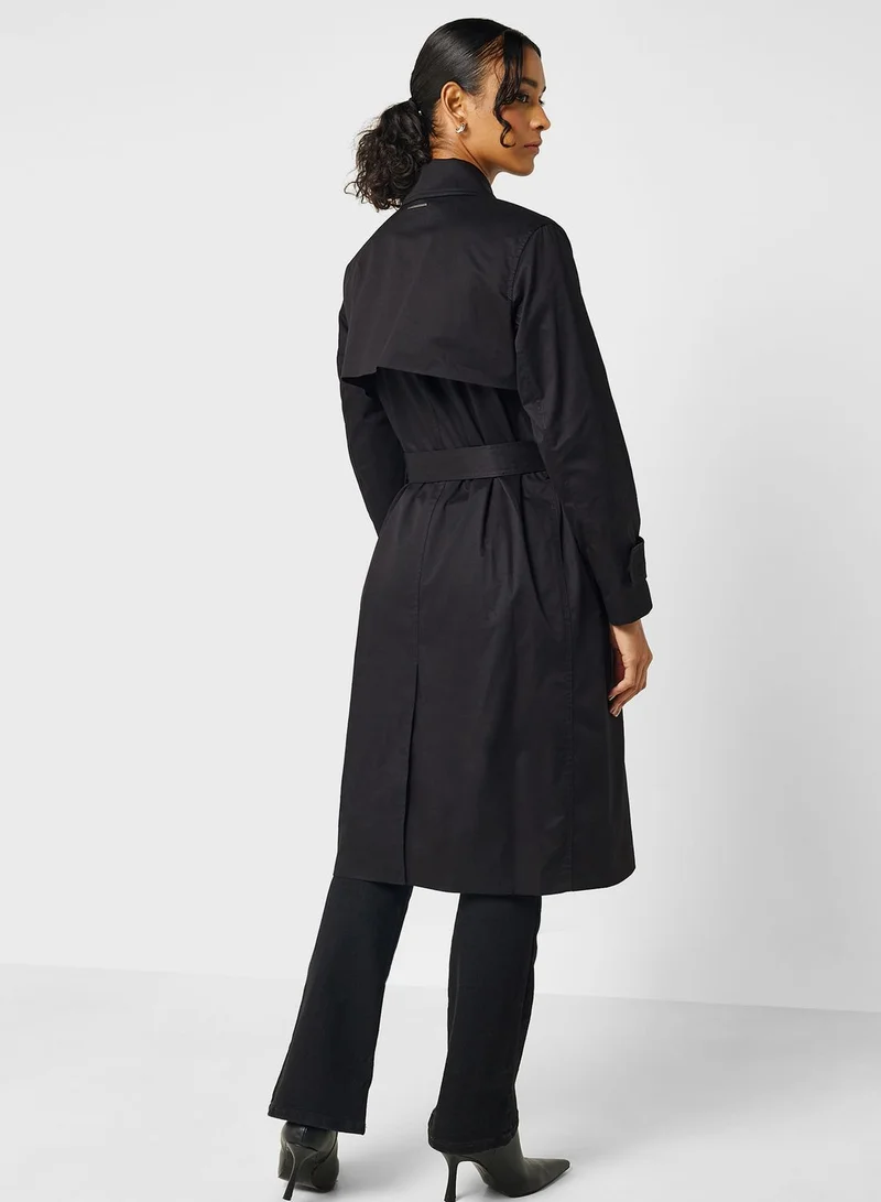 CALVIN KLEIN Longline Trench Coat