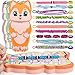 FUNiOi Bracelet Making Kit for Girls 810 12 Year Old DIY Friendship Bracelets Crafts Toys for Kids Ages 6 7 Cool Birthday Gift Idea Cute Squirrel Appearance Bracelet String Maker - Image 3