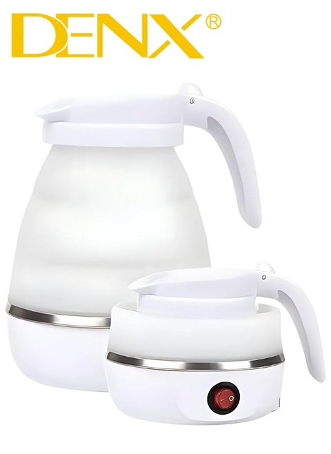 DENX 500W Portable Travel Smart Foldable Electric Kettle for Travel