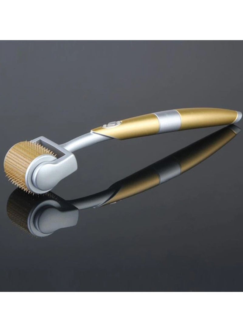 DubaiGallery ZGTS Professional Gold Plated 192 Needles Titanium Alloy Derma Roller, Gold - Image 3