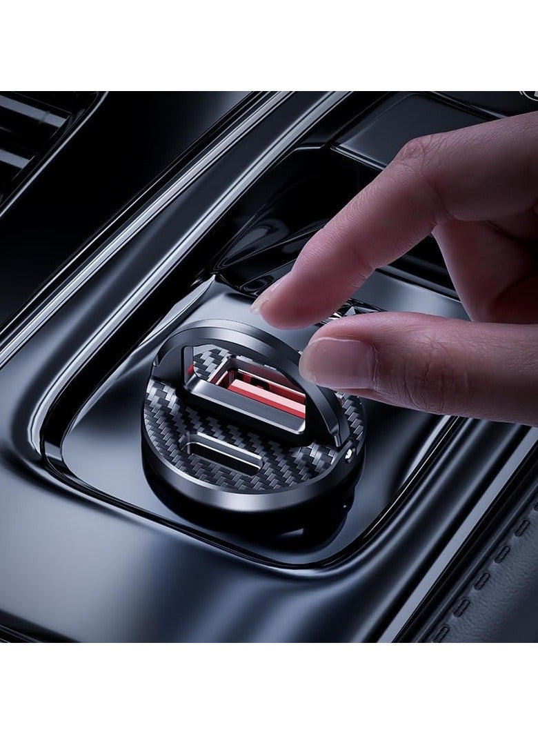 Benks 30W Dual Port Fast Car Charger C30SE, USB-C, Wide Compatibility, Small and Portable, Compatible with 12-24V Car Model - Image 4