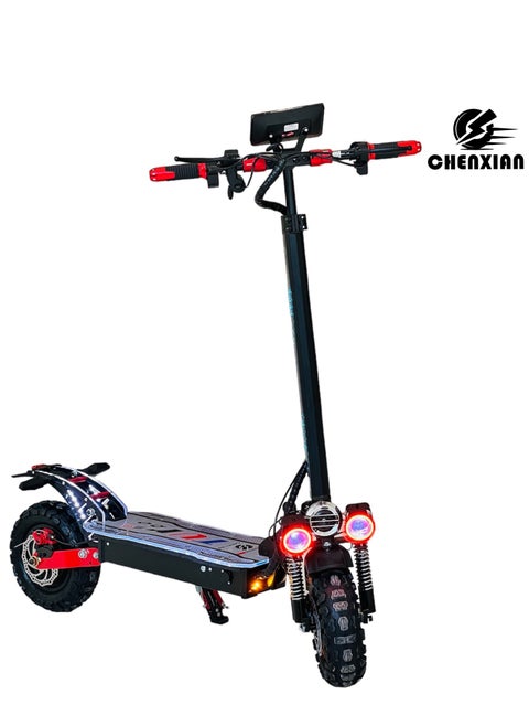 High power scooter with speed of 70Km/h and colour change system with remote