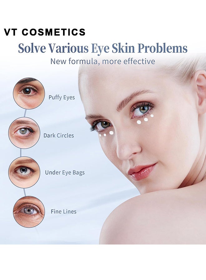 في تي كوزمتيكس كريم العين VT COSMETICS Reedle Shot Lifting 15ml ، مرطب مضاد للتجاعيد وشد البشرة ، كريم مضاد للشيخوخة تحت العين للهالات السوداء والتجاعيد والانتفاخ ، يقلل من الخطوط الدقيقة - Image 5