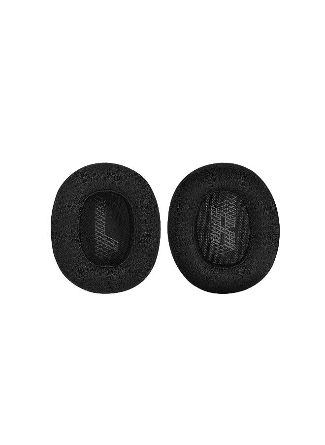 erorex Edencomer Ear Cushion Memory Foam Ear Pads Replacement Compatible With Jbl E65 E65Btnc Duet Nc Live 650Btnc Live 660 Btnc Headphones Mesh Fabric Black  - Image 3