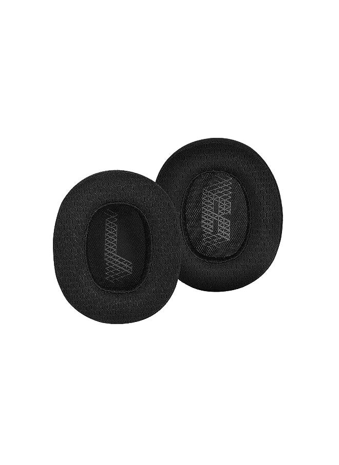 erorex Edencomer Ear Cushion Memory Foam Ear Pads Replacement Compatible With Jbl E65 E65Btnc Duet Nc Live 650Btnc Live 660 Btnc Headphones Mesh Fabric Black  - Image 2