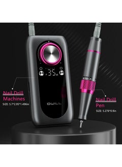 Electric Nail Drill Professional,35000Rpm Rechargeable Nail Drill Machine With Led Display,Portable Electric Nail File Efile Nail Drill For Salon Home Nail Drill Kits - pzsku/ZFD1D7677499D1591A6B0Z/45/_/1730892761/026b84ec-1779-440b-9f5b-d8297b6c1e16