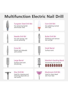 Electric Nail Drill Professional,35000Rpm Rechargeable Nail Drill Machine With Led Display,Portable Electric Nail File Efile Nail Drill For Salon Home Nail Drill Kits - pzsku/ZFD1D7677499D1591A6B0Z/45/_/1730892776/d769df35-861e-4249-9122-427b58a9b308