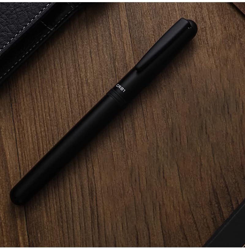Ohto CR01 Ceramic Rollerball Pen Matte Black - Image 5