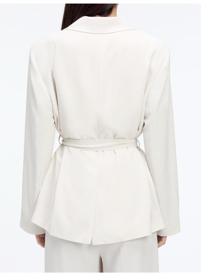 CALVIN KLEIN Belted Tailored Blazer  - Image 2