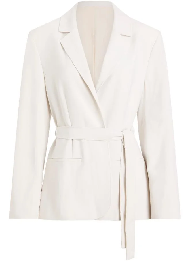 CALVIN KLEIN Belted Tailored Blazer