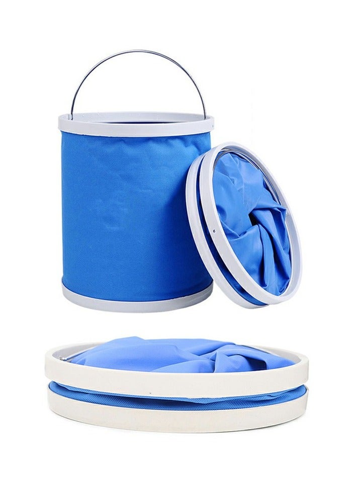 DubaiGallery Portable Collapsible Multifunctional Folding Outdoor Bucket Basin for Camping - Image 3