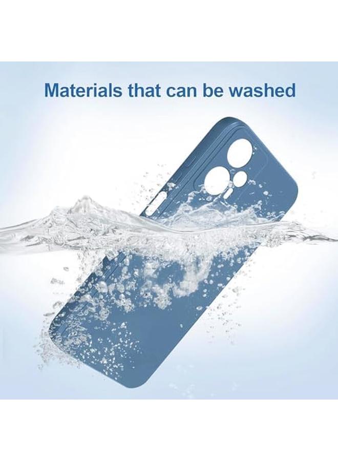 erorex Silicone Phone Case For Xiaomi Poco F5 Redmi Note12 Turbo Phone Case Soft Slim Silicone Protective Case Cover With Microfiber Lining Shockproof Phone Cover For Xiaomi Poco F5 Blue - Image 5