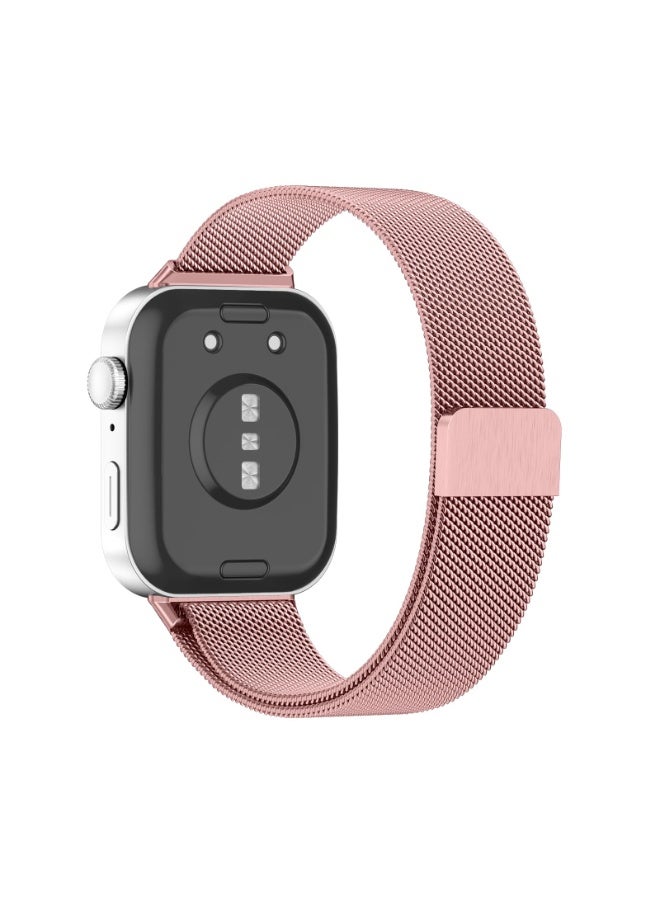 ChicVibe Metal Strap Compatible with Huawei Watch Fit 3/4/4 Pro, Magnetic Mesh Stainless Steel Bands Women Men Loop Replacement Watch Band for Huawei Watch Fit 4/Fit 4 Pro/3 Straps - Image 2
