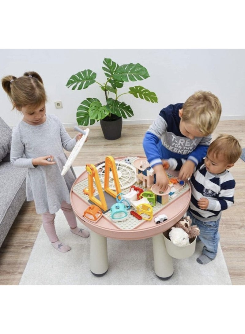 مجموعة طاولة الأطفال مع كرسي للأطفال قابل لتعديل الطول - Image 3