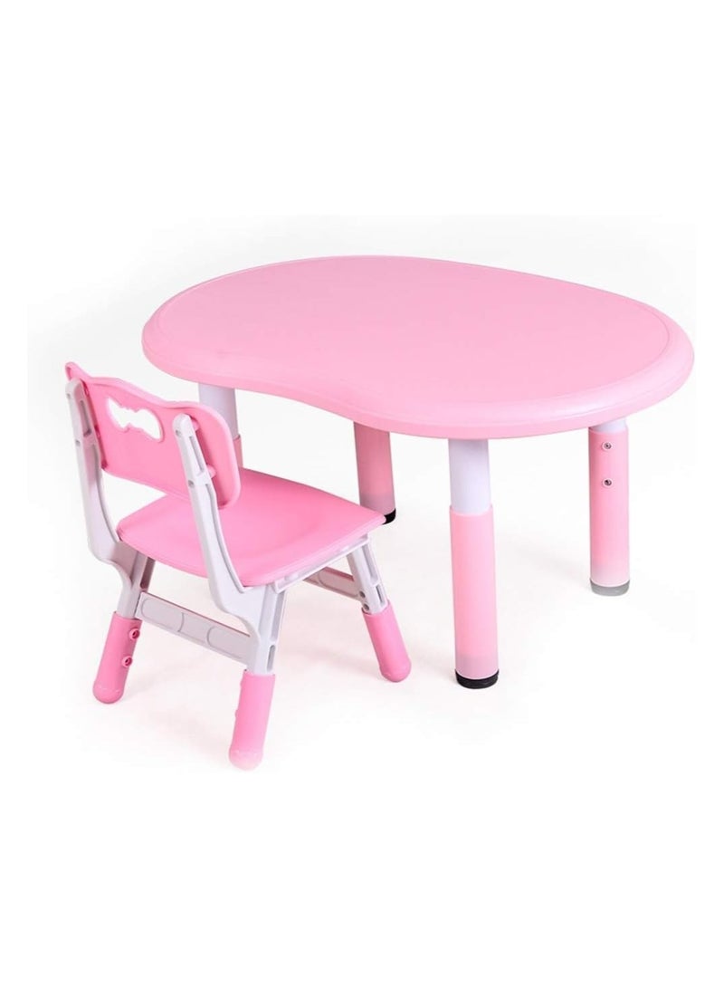 Generic Children's table set with height-adjustable children's chair  - Image 1
