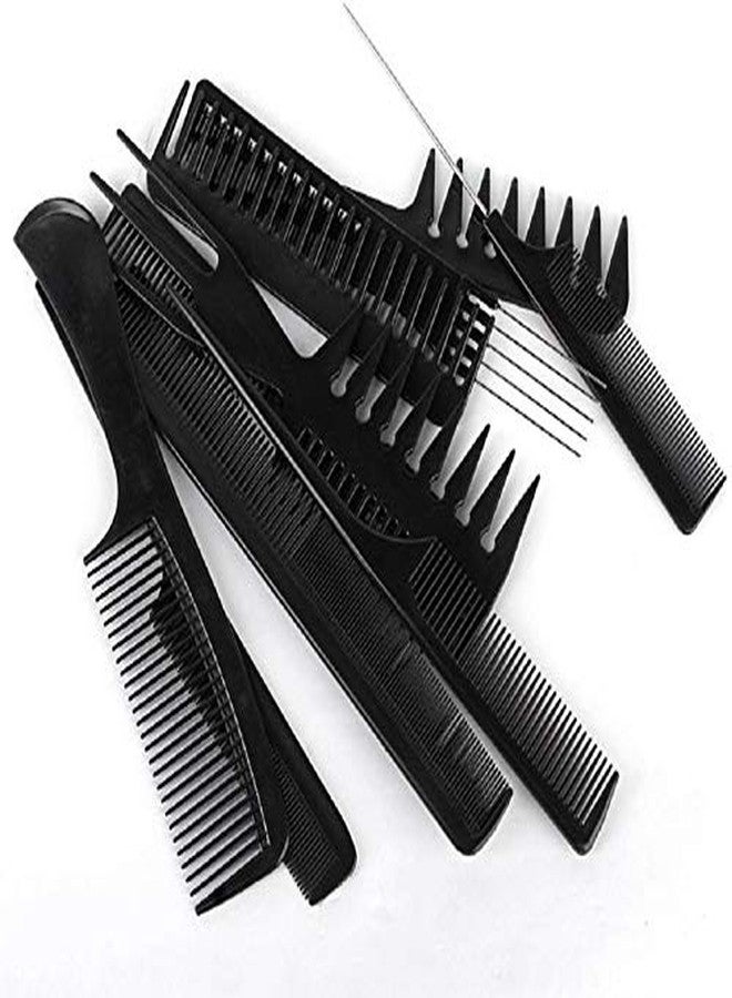 FIRSTZON 10Pcs Pro Salon Hair Cut Styling Hairdressing Barbers Combs Brush Set - Image 5