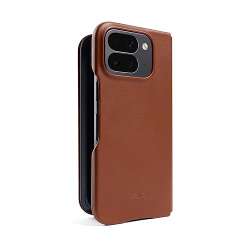Bellroy Leather Pixel Folio for Pixel 10 Pro Fold Leather Google Phone Case Sienna - Image 1